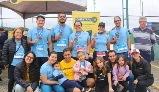 Dispetral na 14ª Corrida de Rua Rodoviário Camilo dos Santos: esporte, saúde e conexão com as pessoas