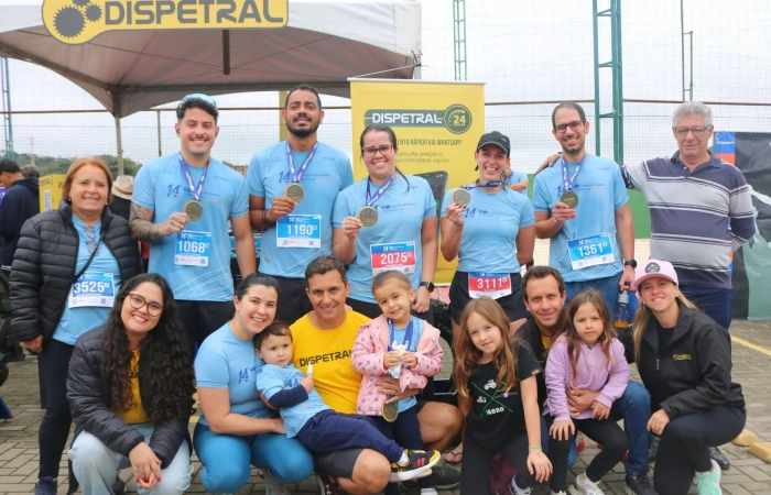 Dispetral na 14ª Corrida de Rua Rodoviário Camilo dos Santos: esporte, saúde e conexão com as pessoas