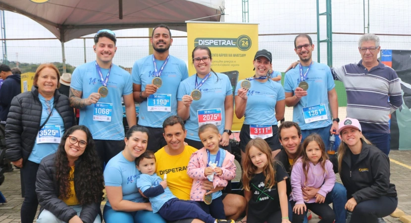 Dispetral na 14ª Corrida de Rua Rodoviário Camilo dos Santos: esporte, saúde e conexão com as pessoas