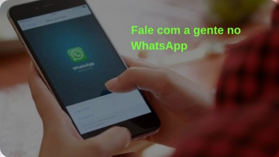 Fale com a gente no WhatsApp