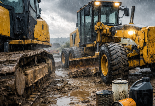 Como o período de chuvas impacta o desempenho do maquinário e como evitar prejuízos na operação