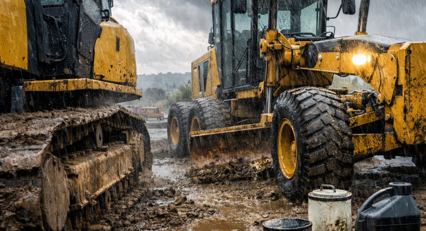 Como o período de chuvas impacta o desempenho do maquinário e como evitar prejuízos na operação