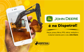 John Deere é na Dispetral: empresa investe em soluções para linha amarela