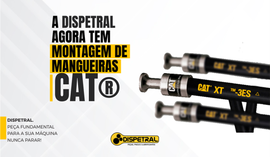 Dispetral inicia operação de montagem de mangueiras oficial Cat ®: A única na região da Zona da Mata Mineira